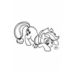 Dessin à colorier: Petit Poney (Dessins Animés) #42177 - Coloriages à Imprimer Gratuits