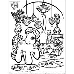 Dessin à colorier: Petit Poney (Dessins Animés) #42193 - Coloriages à Imprimer Gratuits