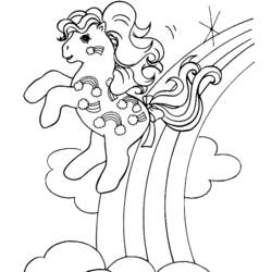 Dessin à colorier: Petit Poney (Dessins Animés) #42207 - Coloriages à Imprimer Gratuits