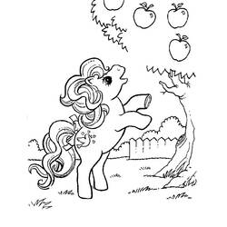 Dessin à colorier: Petit Poney (Dessins Animés) #42210 - Coloriages à Imprimer Gratuits