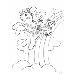 Dessin à colorier: Petit Poney (Dessins Animés) #42231 - Coloriages à Imprimer Gratuits