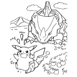 Dessin à colorier: Pokemon (Dessins Animés) #24622 - Coloriages à Imprimer Gratuits
