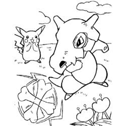 Dessin à colorier: Pokemon (Dessins Animés) #24690 - Coloriages à Imprimer Gratuits