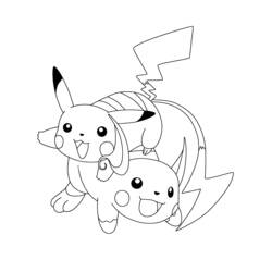 Dessin à colorier: Pokemon (Dessins Animés) #24707 - Coloriages à Imprimer Gratuits