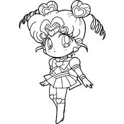 Dessin à colorier: Sailor Moon (Dessins Animés) #50296 - Coloriages à imprimer