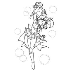 Dessin à colorier: Sailor Moon (Dessins Animés) #50385 - Coloriages à Imprimer Gratuits
