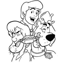 Dessin à colorier: Scooby doo (Dessins Animés) #31332 - Coloriages à Imprimer Gratuits