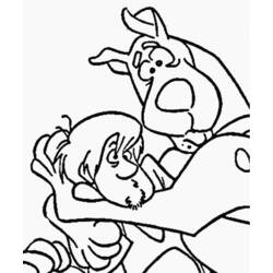 Dessin à colorier: Scooby doo (Dessins Animés) #31352 - Coloriages à Imprimer Gratuits