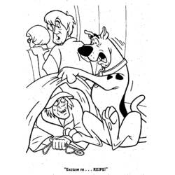 Dessin à colorier: Scooby doo (Dessins Animés) #31358 - Coloriages à Imprimer Gratuits