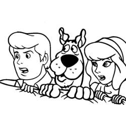 Dessin à colorier: Scooby doo (Dessins Animés) #31374 - Coloriages à Imprimer Gratuits