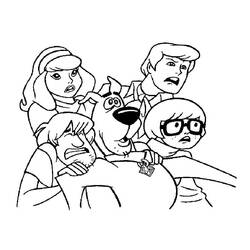 Dessin à colorier: Scooby doo (Dessins Animés) #31376 - Coloriages à Imprimer Gratuits