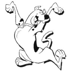 Dessin à colorier: Scooby doo (Dessins Animés) #31381 - Coloriages à Imprimer Gratuits
