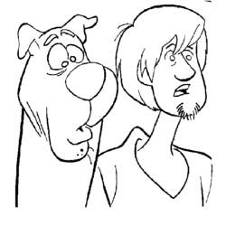 Dessin à colorier: Scooby doo (Dessins Animés) #31382 - Coloriages à Imprimer Gratuits
