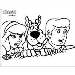 Dessin à colorier: Scooby doo (Dessins Animés) #31421 - Coloriages à Imprimer Gratuits