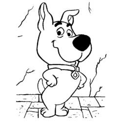 Dessin à colorier: Scooby doo (Dessins Animés) #31458 - Coloriages à Imprimer Gratuits