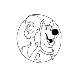 Dessin à colorier: Scooby doo (Dessins Animés) #31485 - Coloriages à Imprimer Gratuits