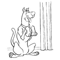 Dessin à colorier: Scooby doo (Dessins Animés) #31489 - Coloriages à Imprimer Gratuits