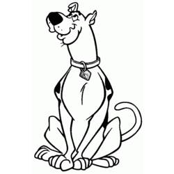 Dessin à colorier: Scooby doo (Dessins Animés) #31493 - Coloriages à Imprimer Gratuits