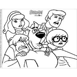 Dessin à colorier: Scooby doo (Dessins Animés) #31496 - Coloriages à Imprimer Gratuits