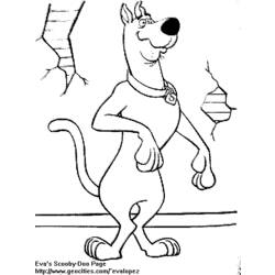 Dessin à colorier: Scooby doo (Dessins Animés) #31497 - Coloriages à Imprimer Gratuits