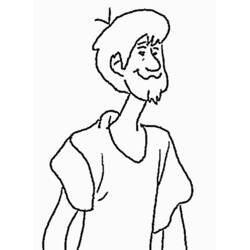 Dessin à colorier: Scooby doo (Dessins Animés) #31498 - Coloriages à Imprimer Gratuits