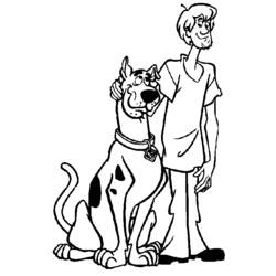 Dessin à colorier: Scooby doo (Dessins Animés) #31504 - Coloriages à Imprimer Gratuits