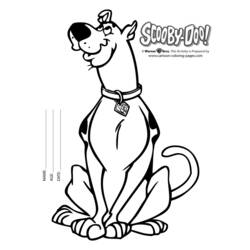 Dessin à colorier: Scooby doo (Dessins Animés) #31511 - Coloriages à Imprimer Gratuits