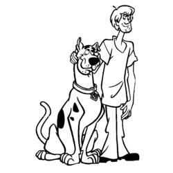 Dessin à colorier: Scooby doo (Dessins Animés) #31524 - Coloriages à Imprimer Gratuits