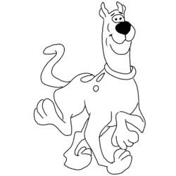 Dessin à colorier: Scooby doo (Dessins Animés) #31532 - Coloriages à Imprimer Gratuits