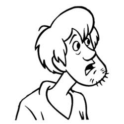 Dessin à colorier: Scooby doo (Dessins Animés) #31541 - Coloriages à Imprimer Gratuits