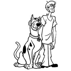 Dessin à colorier: Scooby doo (Dessins Animés) #31559 - Coloriages à Imprimer Gratuits