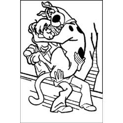 Dessin à colorier: Scooby doo (Dessins Animés) #31565 - Coloriages à Imprimer Gratuits