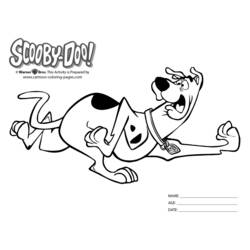 Dessin à colorier: Scooby doo (Dessins Animés) #31582 - Coloriages à Imprimer Gratuits