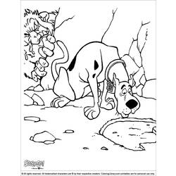 Dessin à colorier: Scooby doo (Dessins Animés) #31584 - Coloriages à Imprimer Gratuits