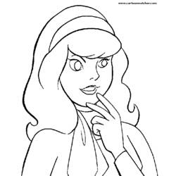 Dessin à colorier: Scooby doo (Dessins Animés) #31599 - Coloriages à Imprimer Gratuits