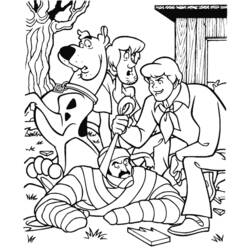 Dessin à colorier: Scooby doo (Dessins Animés) #31604 - Coloriages à Imprimer Gratuits