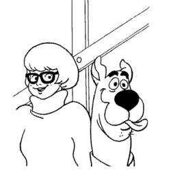 Dessin à colorier: Scooby doo (Dessins Animés) #31617 - Coloriages à Imprimer Gratuits