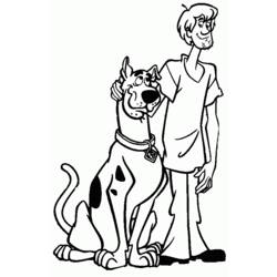 Dessin à colorier: Scooby doo (Dessins Animés) #31631 - Coloriages à Imprimer Gratuits