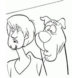 Dessin à colorier: Scooby doo (Dessins Animés) #31657 - Coloriages à Imprimer Gratuits