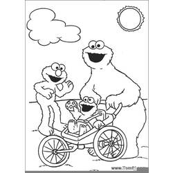 Dessin à colorier: Sesame street (Dessins Animés) #32189 - Coloriages à Imprimer Gratuits