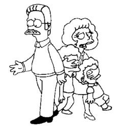 Dessin à colorier: Simpson (Dessins Animés) #23819 - Coloriages à Imprimer Gratuits