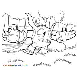 Dessin à colorier: Skylanders (Dessins Animés) #43476 - Coloriages à Imprimer Gratuits