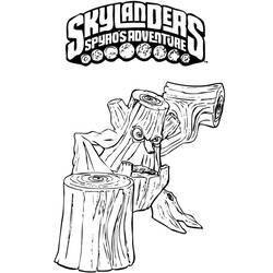 Dessin à colorier: Skylanders (Dessins Animés) #43564 - Coloriages à Imprimer Gratuits