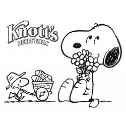 Dessin à colorier: Snoopy (Dessins Animés) #27056 - Coloriages à Imprimer Gratuits