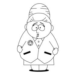 Dessin à colorier: South Park (Dessins Animés) #31129 - Coloriages à imprimer