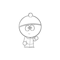 Dessin à colorier: South Park (Dessins Animés) #31253 - Coloriages à imprimer