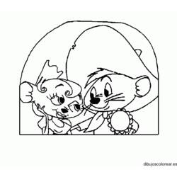 Dessin à colorier: Speedy Gonzales (Dessins Animés) #30736 - Coloriages à Imprimer