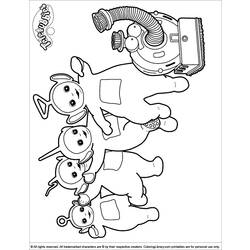 Dessin à colorier: Télétubbies (Dessins Animés) #49738 - Coloriages à Imprimer Gratuits