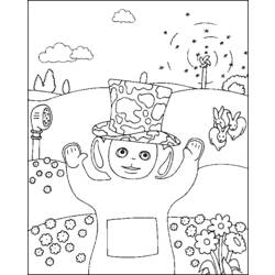 Dessin à colorier: Télétubbies (Dessins Animés) #49756 - Coloriages à Imprimer Gratuits