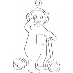 Dessin à colorier: Télétubbies (Dessins Animés) #49828 - Coloriages à Imprimer Gratuits